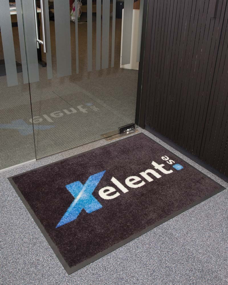 Tapis logo personnalisé