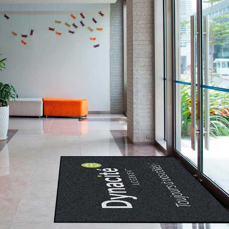 Tapis logo personnalisé