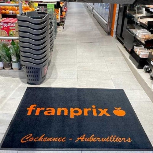 Tapis logo personnalisé